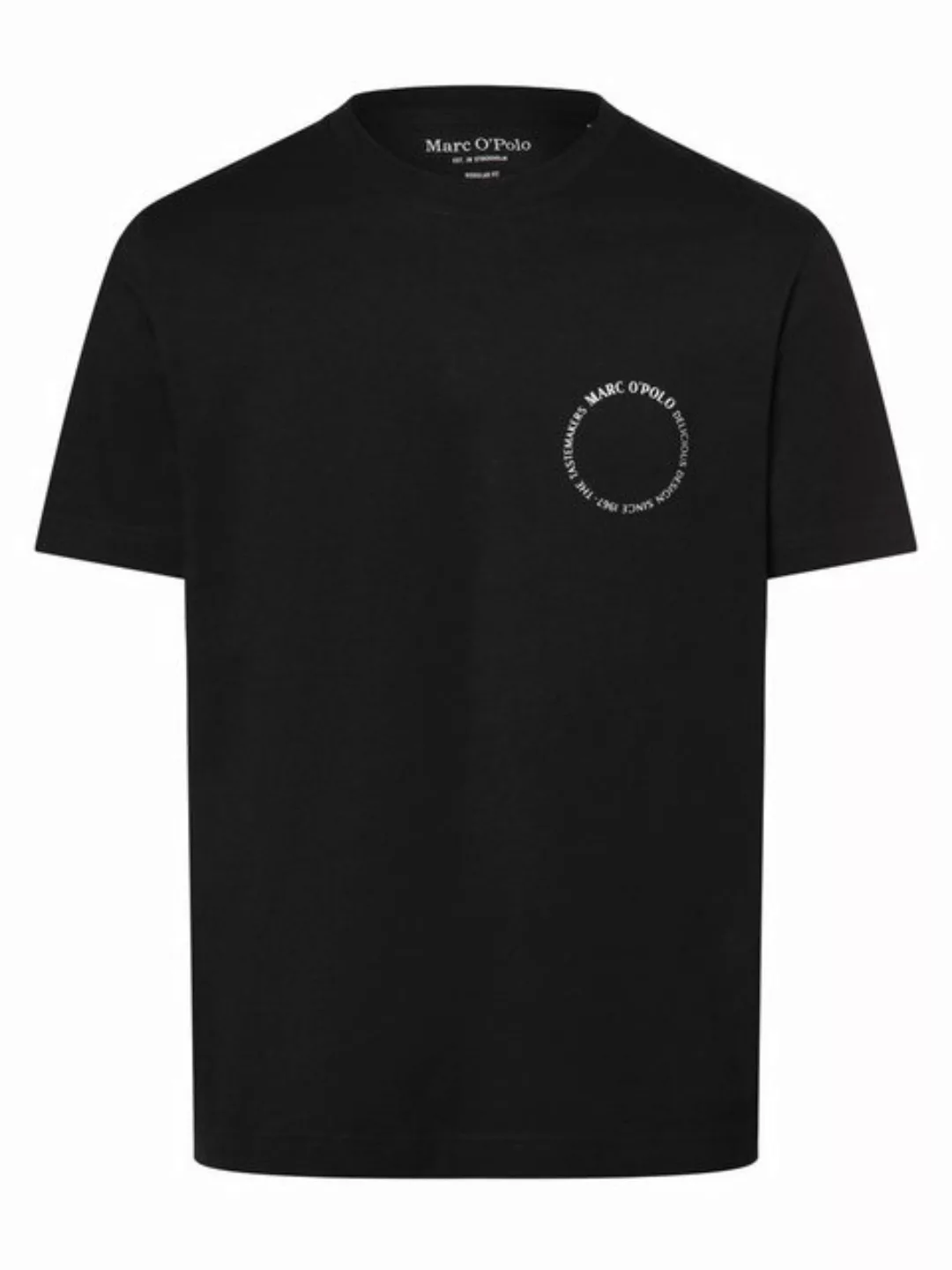 Marc O'Polo T-Shirt mit dezentem Brustprint günstig online kaufen