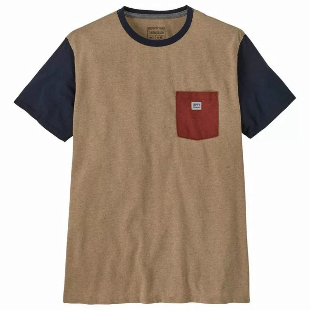 Patagonia Kurzarmshirt Unisex T-Shirt Shop Sticker Pocket Responsibili-Tee günstig online kaufen