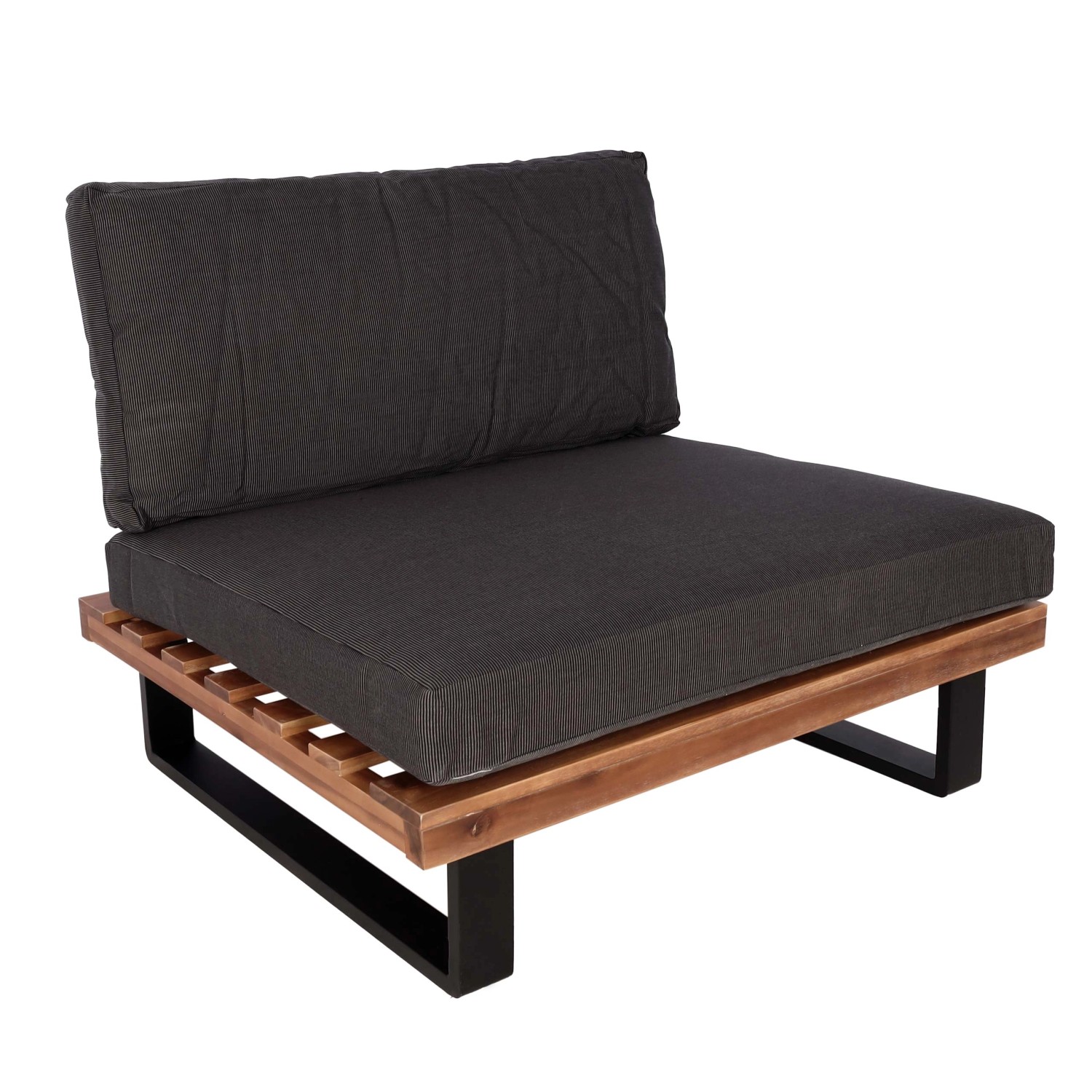 MCW Lounge-Sessel H54 Braun Polster Dunkelgrau günstig online kaufen