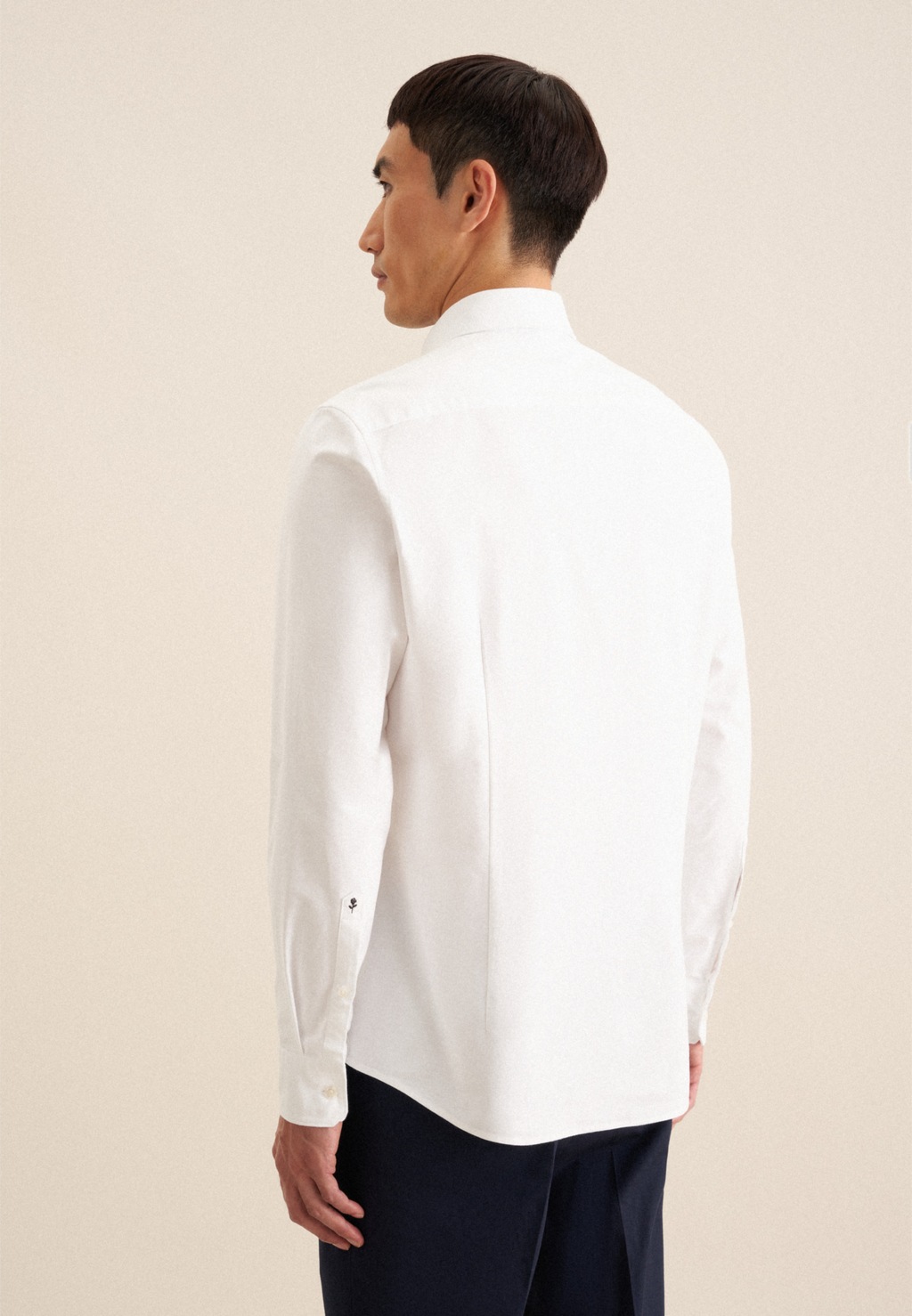 seidensticker Businesshemd, Slim 1/1 Button-Down-Kragen Uni günstig online kaufen