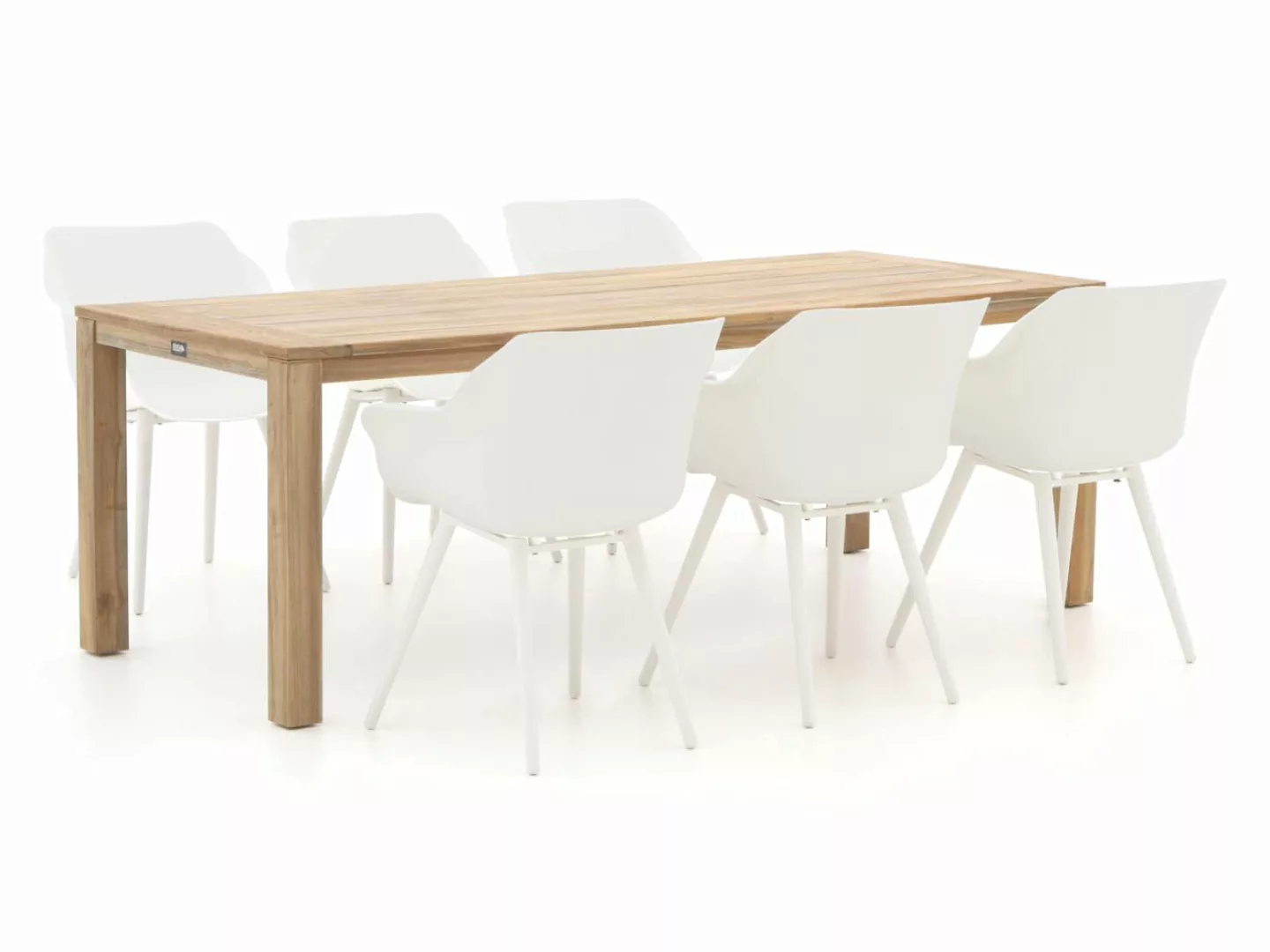 Hartman Sophie Studio/ROUGH-S 220 cm Gartenmöbel-Set 7-teilig günstig online kaufen