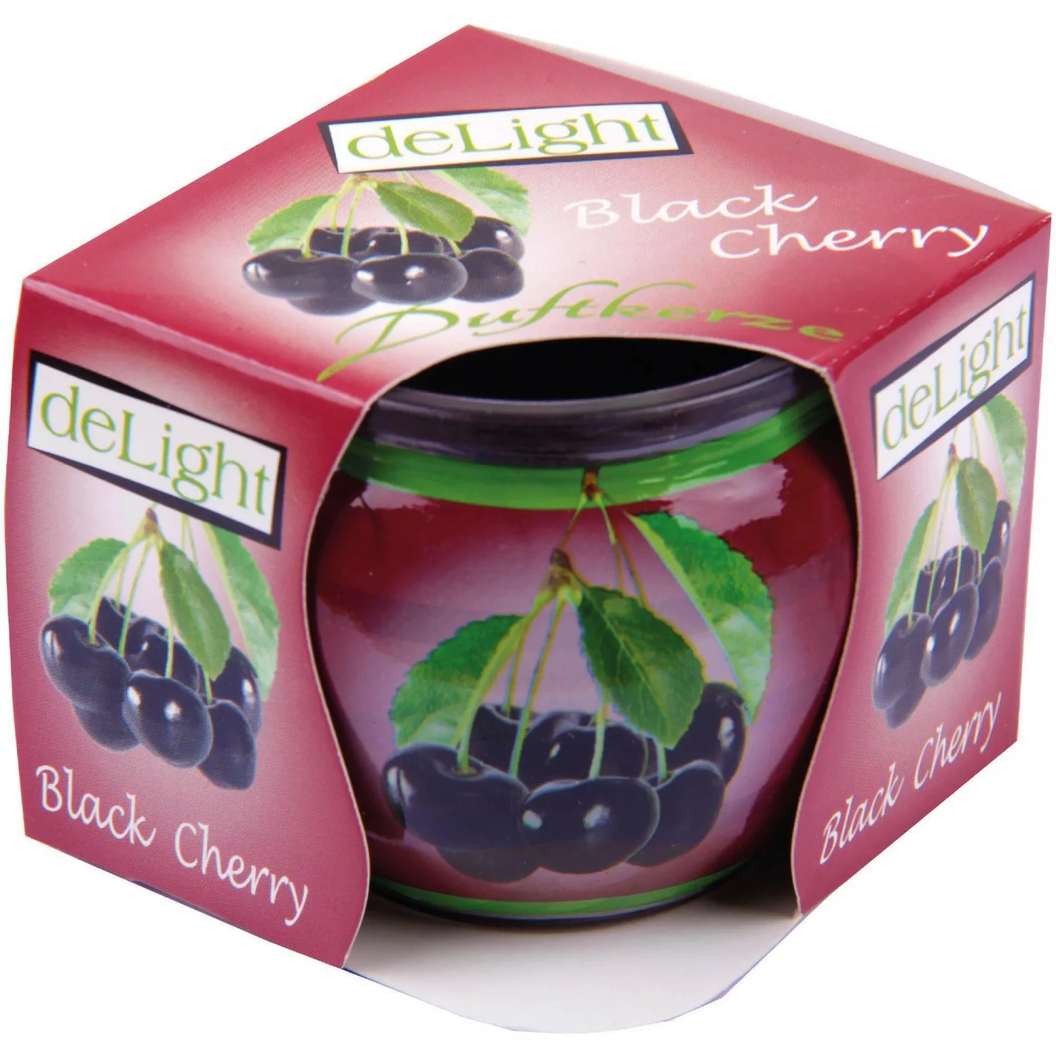 HS Candle Duftkerze Motiv Kerze Raumduft Black Cherry günstig online kaufen