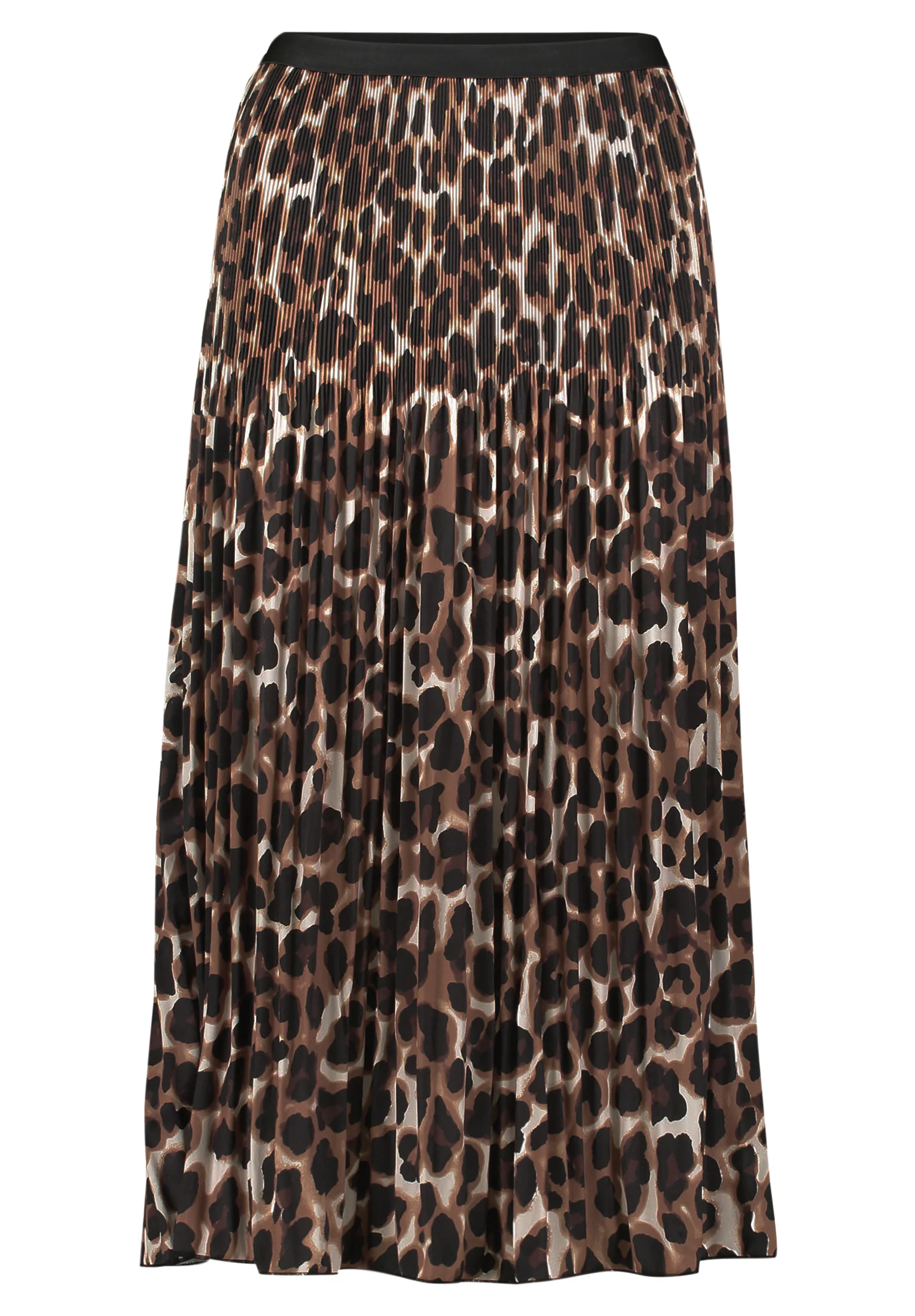 Betty&Co Midirock "Betty & Co Damen Plisseerock mit Animalprint", Druck günstig online kaufen