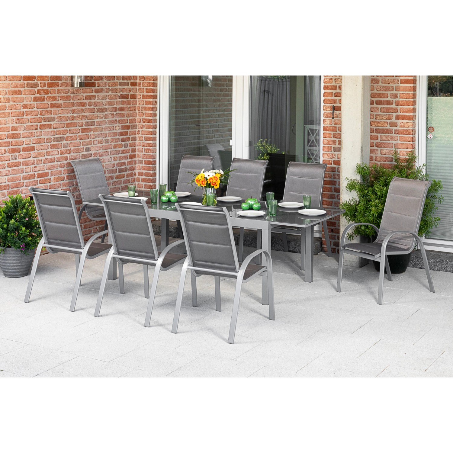 MERXX Garten-Essgruppe Amalfi di lusso, (9-tlg), günstig online kaufen