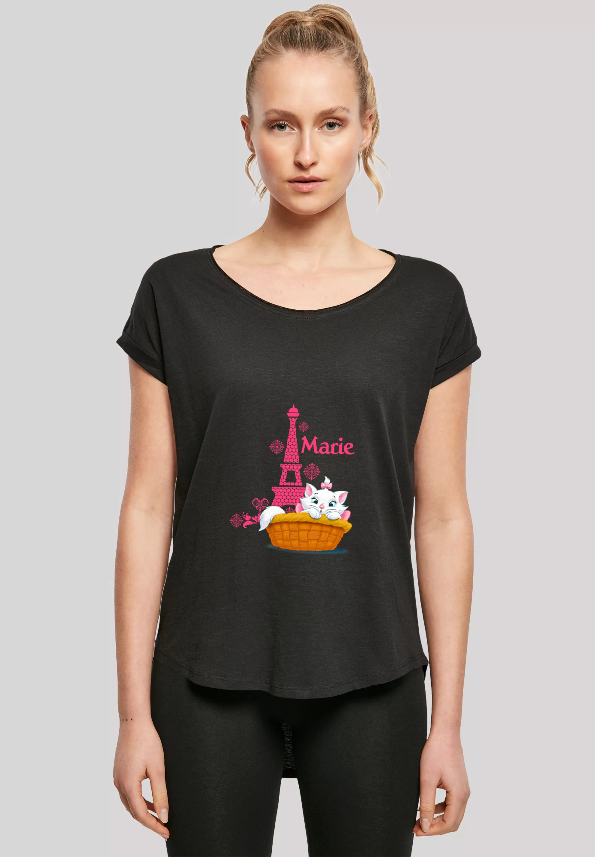 F4NT4STIC T-Shirt "Disney Aristocats Marie Eiffel tower Basket", Premium Qu günstig online kaufen