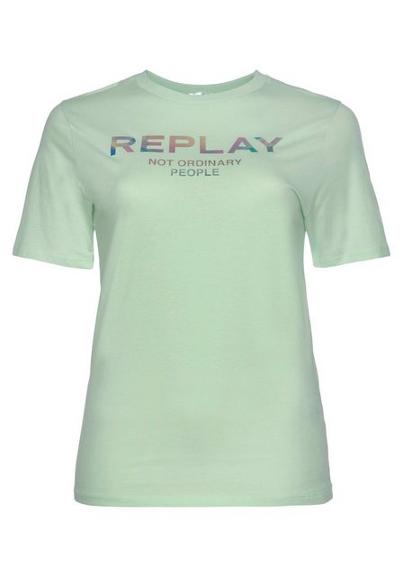 Replay T-Shirt mit Logoprint günstig online kaufen