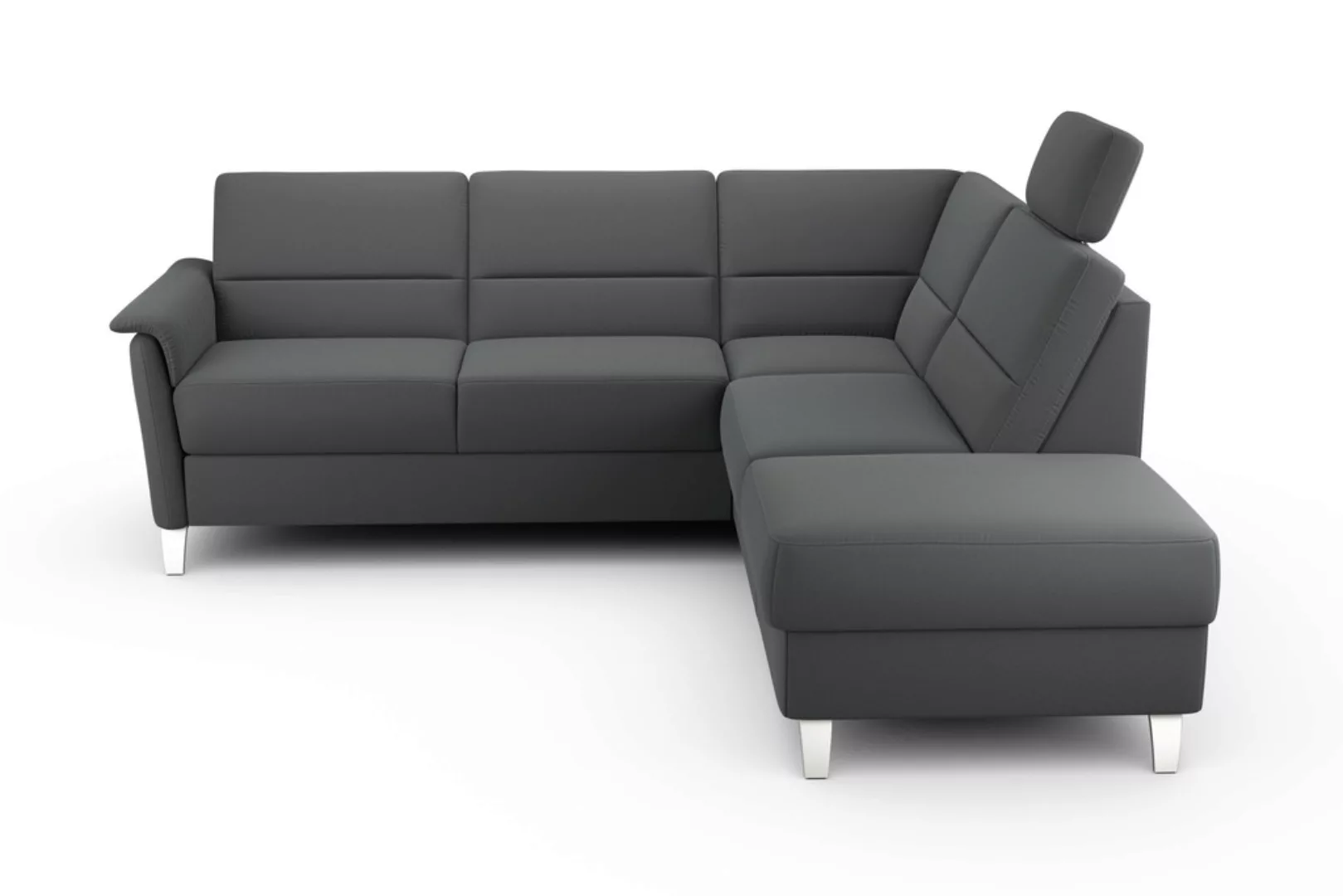 sit&more Ecksofa "Palmera L-Form", Federkern, wahlweise mit Bettfunktion un günstig online kaufen