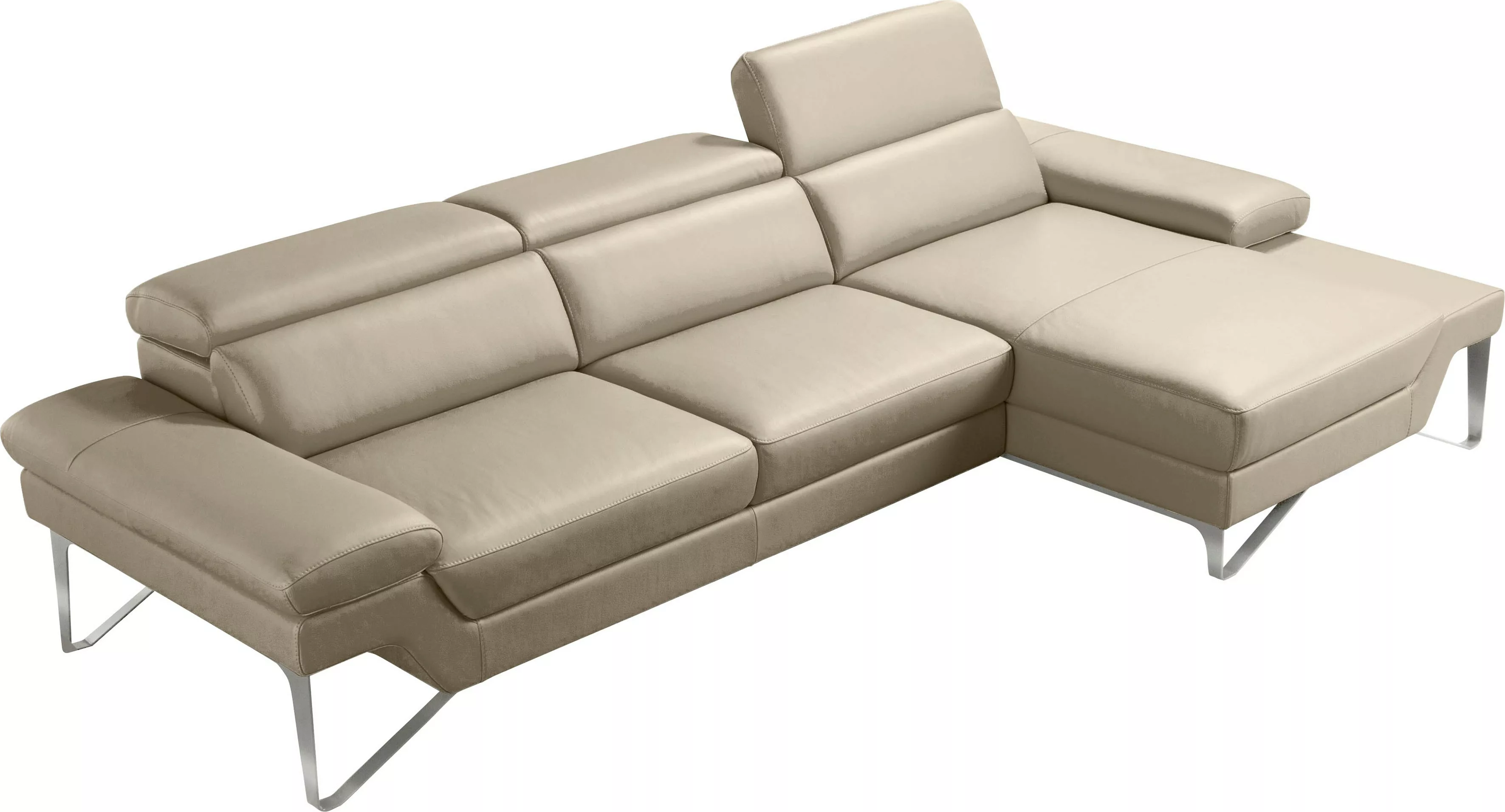 Egoitaliano Ecksofa »Princess, elegantes Designsofa mit erstklassigem Sitzk günstig online kaufen