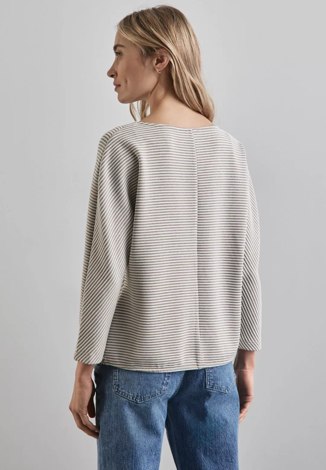 STREET ONE Cardigan, aus softem Materialmix günstig online kaufen