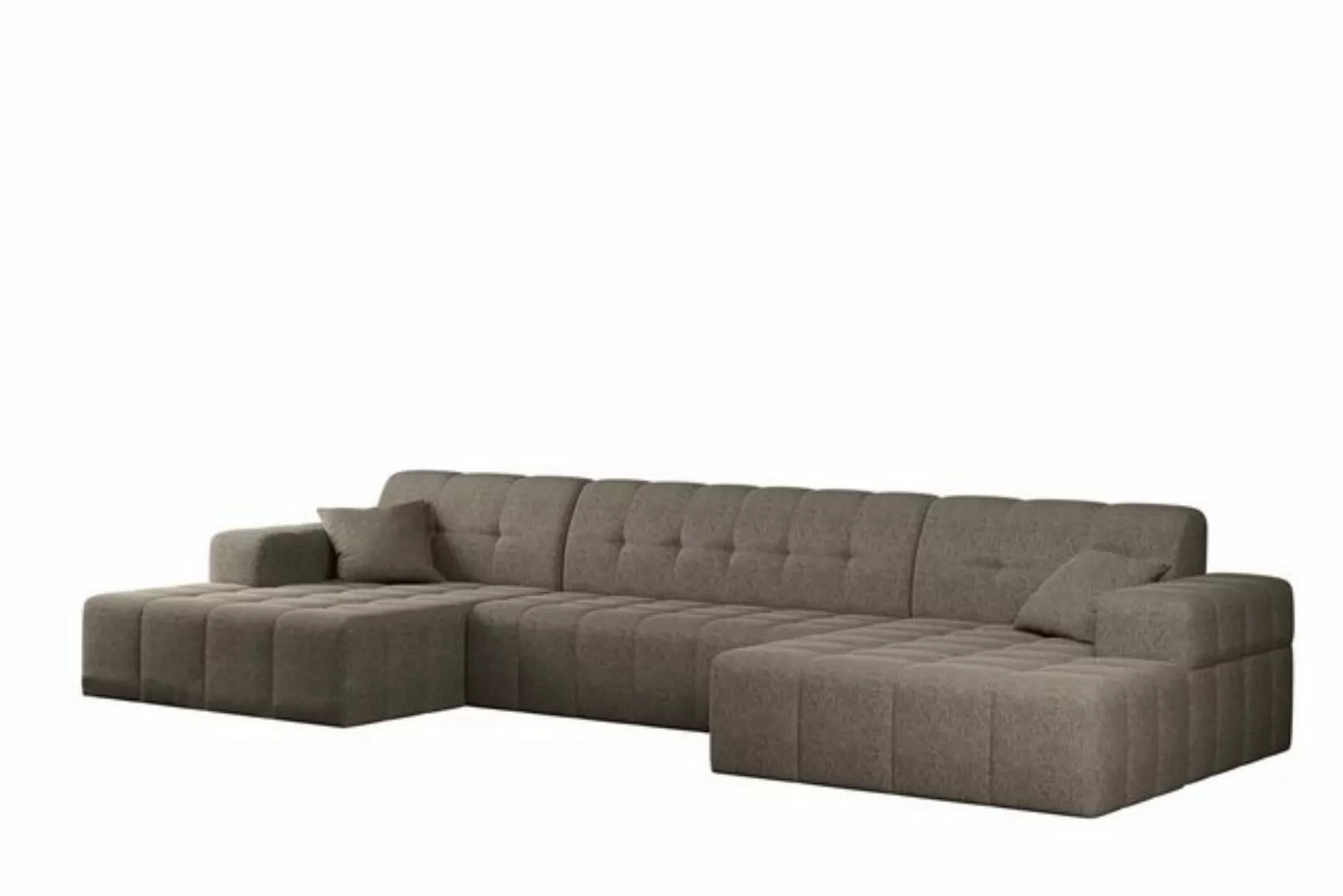 Friderik-EU Ecksofa BALIA U 350 cm – luxuriöses & komfortables U-Sofa Neve günstig online kaufen