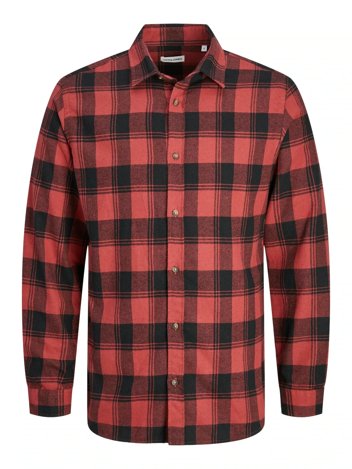 Jack & Jones PlusSize Langarmhemd "JJJOSHUA FALL BUFFALO SHIRT LS PLS" günstig online kaufen