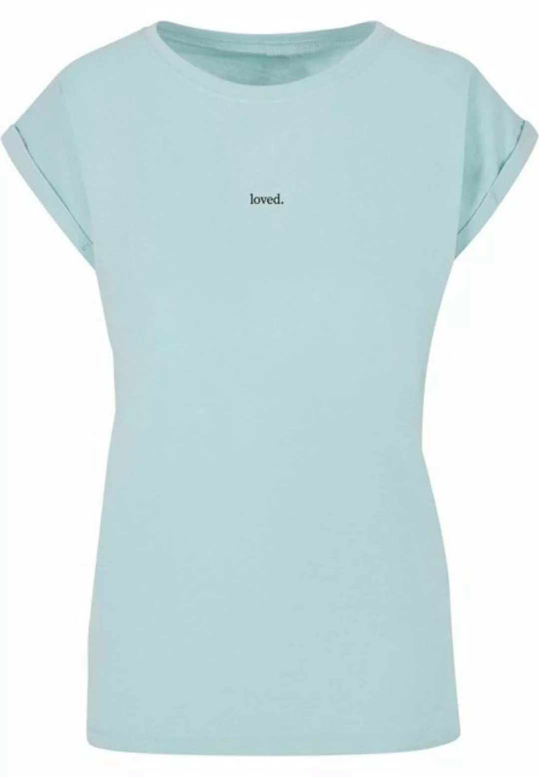 Merchcode T-Shirt Merchcode Damen Ladies Love Extended Shoulder Tee (1-tlg) günstig online kaufen