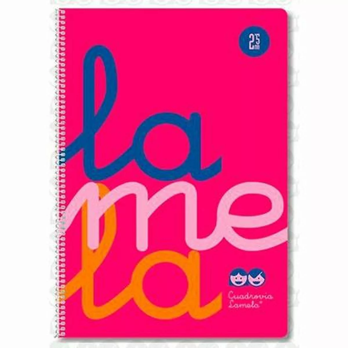 Notizbuch Lamela Fluor Rosa A4 5 Stück günstig online kaufen