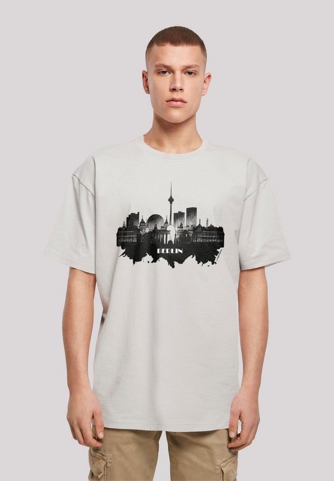 F4NT4STIC T-Shirt Cities Collection - Berlin skyline Print günstig online kaufen