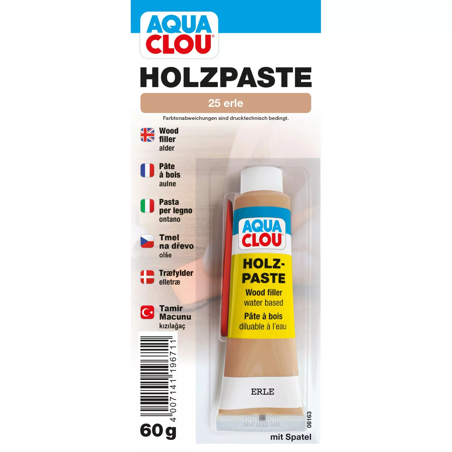 Clou Holzpaste wasserverdünnbar Erle 60 g günstig online kaufen