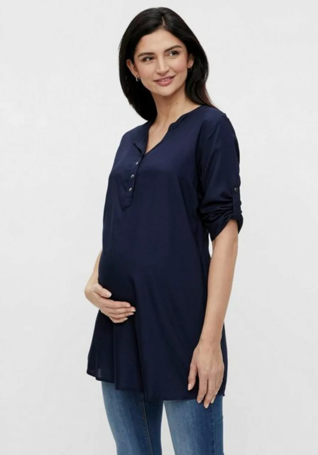 Mamalicious Mercy Tunic Umstand L Navy Blazer günstig online kaufen