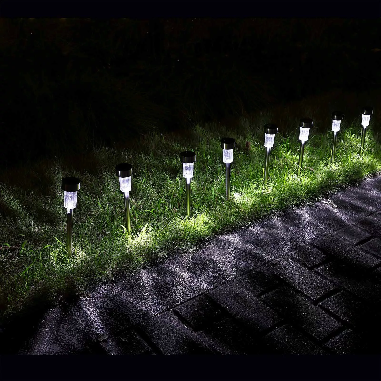 monzana LED Solarleuchte, Solarlampe, 16er Set günstig online kaufen