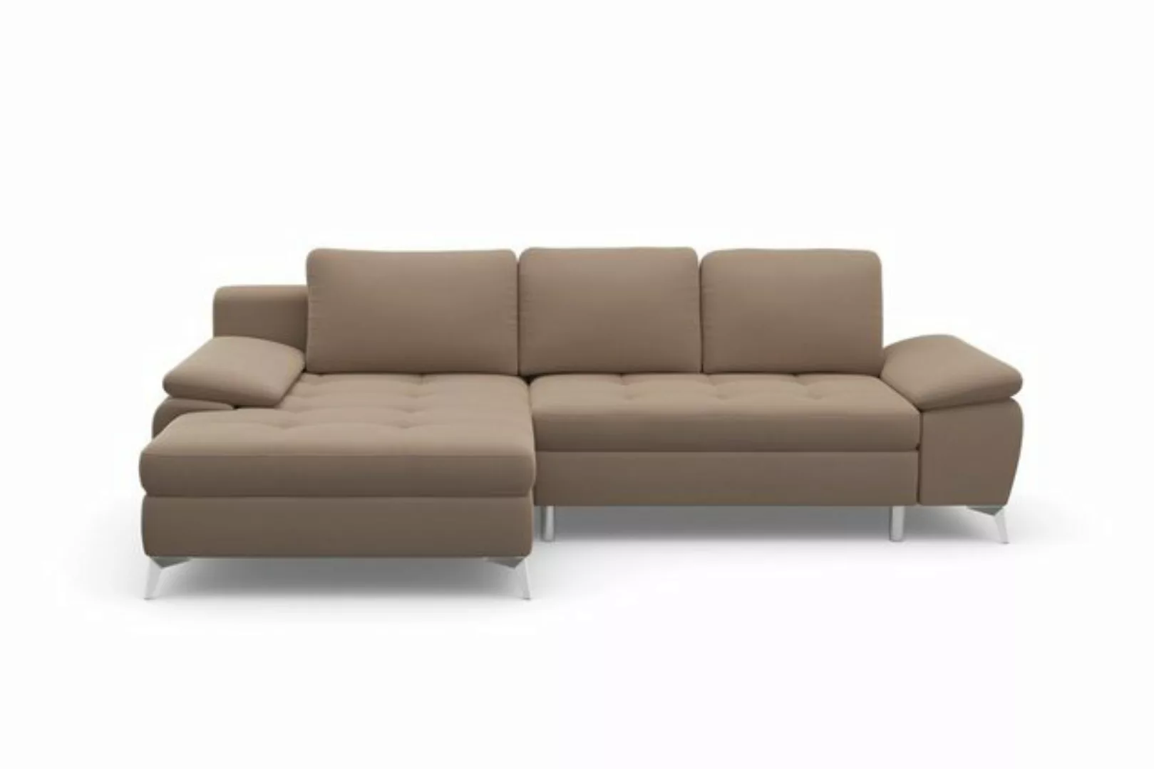 sit&more Ecksofa Latigo L-Form, mit Recamiere, wahlweise mit Bettfunktion u günstig online kaufen