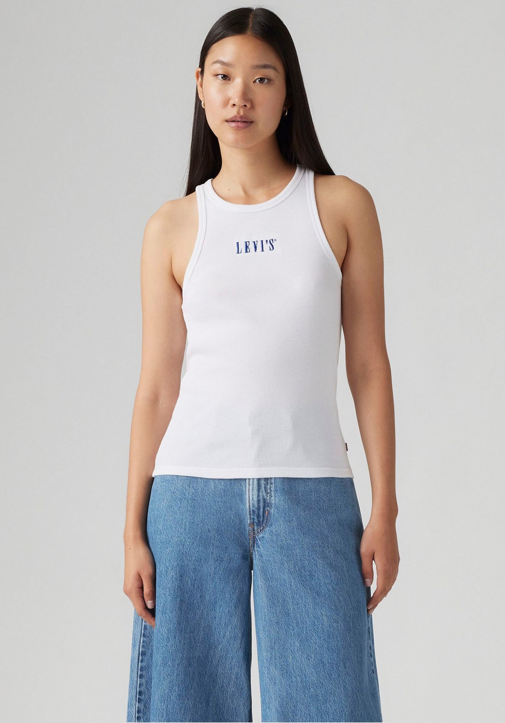 Levis Ripptanktop "GRAPHIC GEMINI", mit Logostickerei und Struktur-Optik günstig online kaufen
