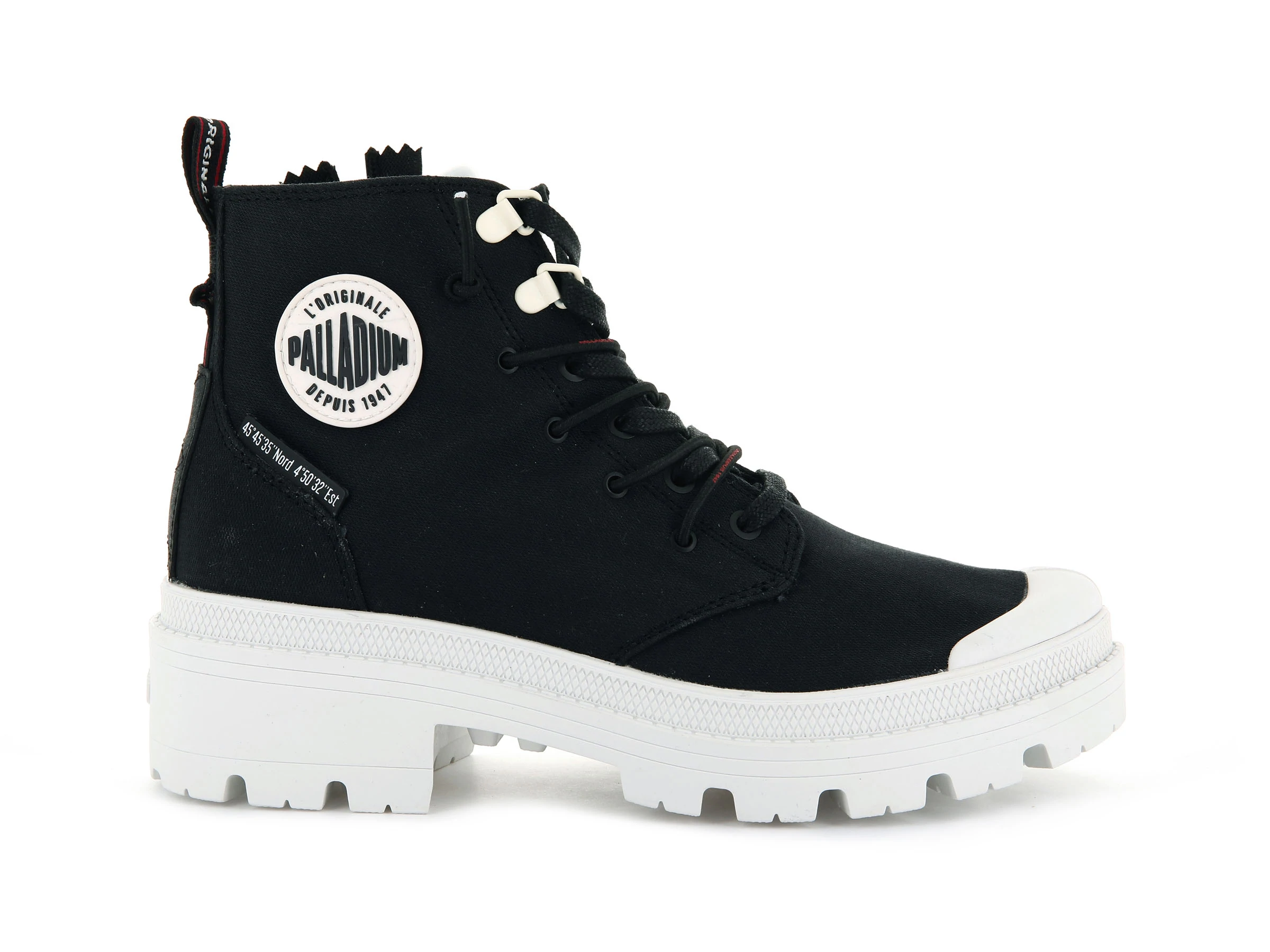 Palladium Boots Womens PALLABASE METRO BLACK/MARSHMALLOW günstig online kaufen