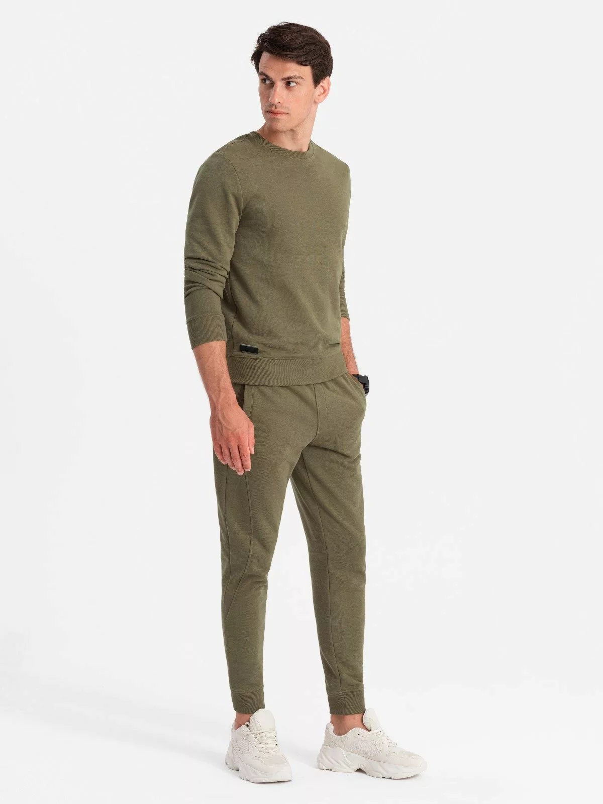 OMBRE Sweatanzug BASIC Herren-Sweatshirt-Set BASIC Sweatshirt günstig online kaufen