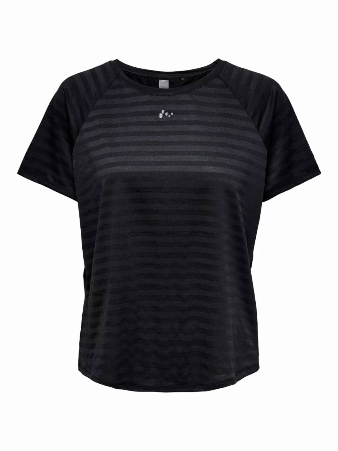 ONLY Loose Fit Trainingsshirt Damen Schwarz günstig online kaufen