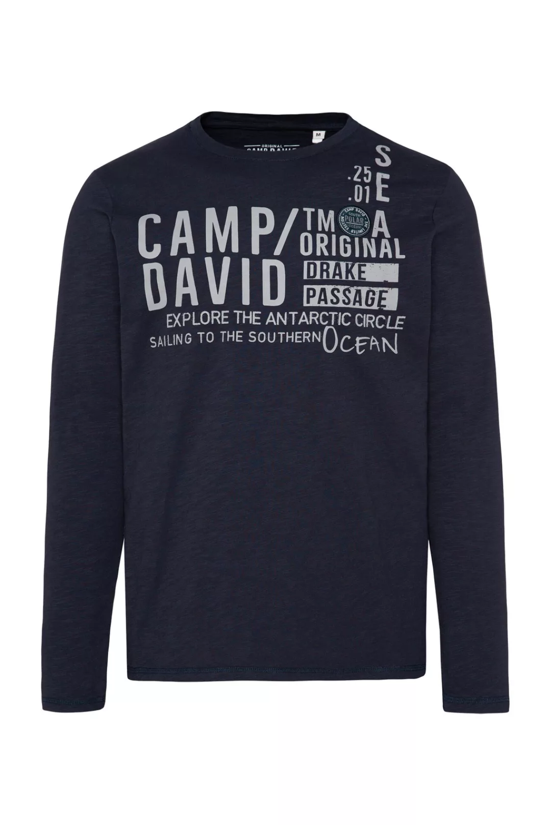 CAMP DAVID Rundhalsshirt, aus Baumwolle günstig online kaufen