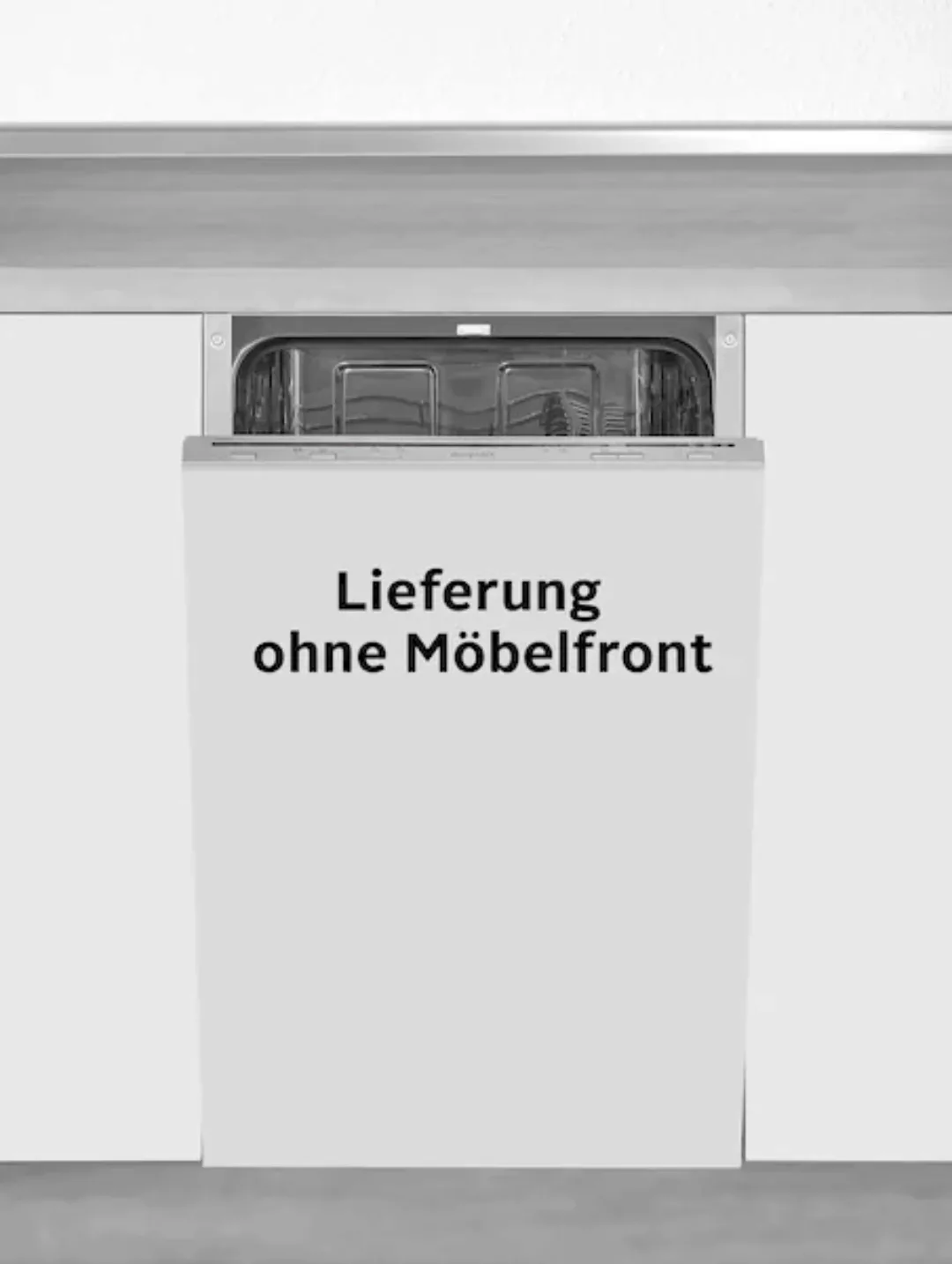 exquisit vollintegrierbarer Geschirrspüler »EGSP1009-E-030E silber«, 9 Maßg günstig online kaufen