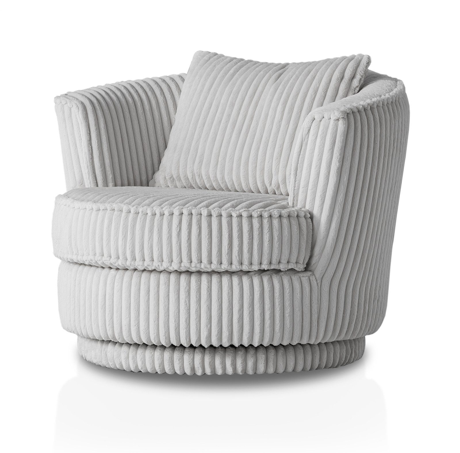 Furn.Design Loveseat Comfy (Komfortsessel in hellgrau günstig online kaufen