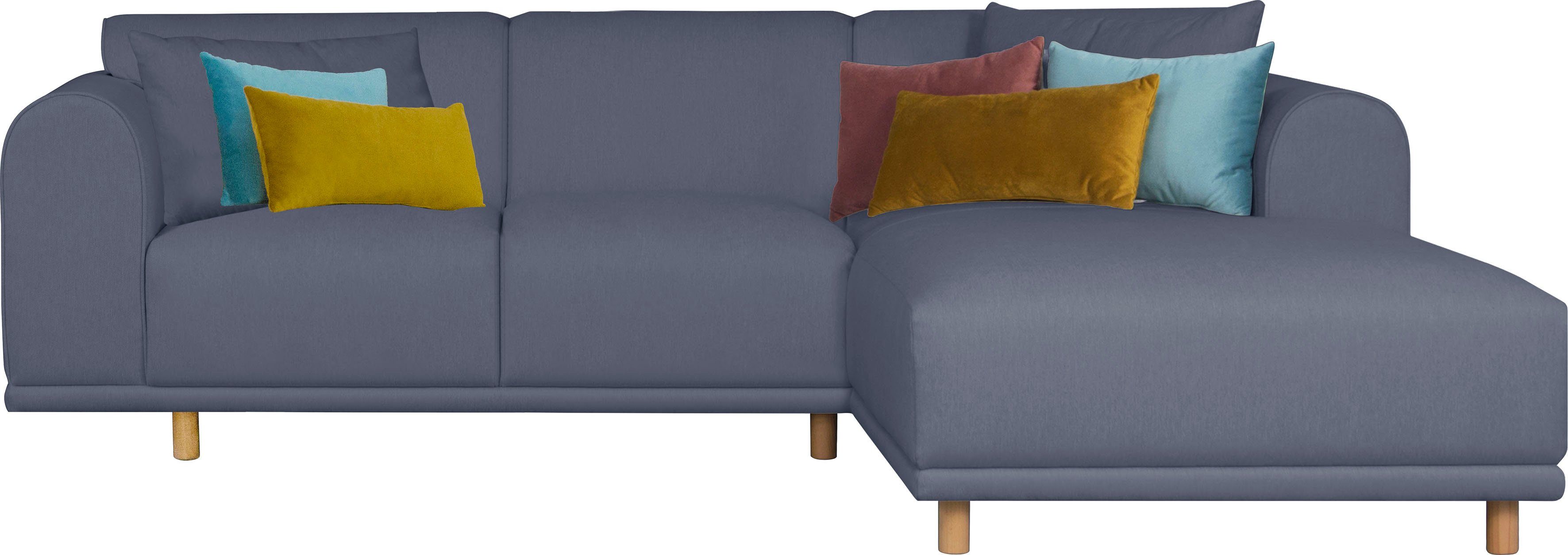 andas Ecksofa Maroon L-Form, in skandinavischem günstig online kaufen