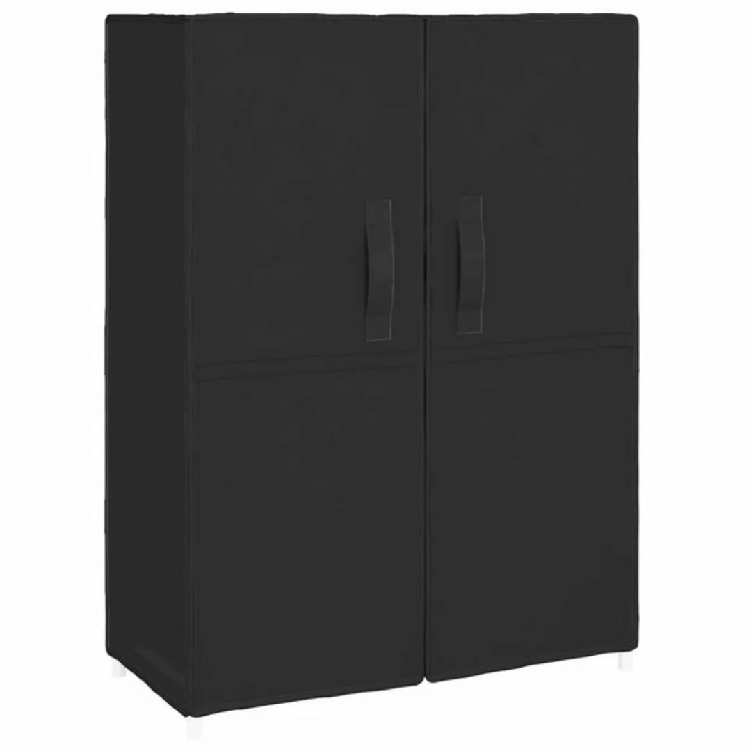 vidaXL Schuhschrank Schuhschrank Schwarz 60x28x90 cm Stoff günstig online kaufen