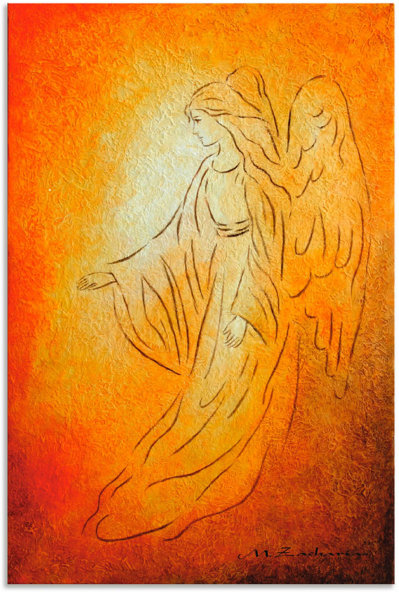 Artland Wandbild »Engel der Heilung - Engelkunst«, Religion, (1 St.) günstig online kaufen
