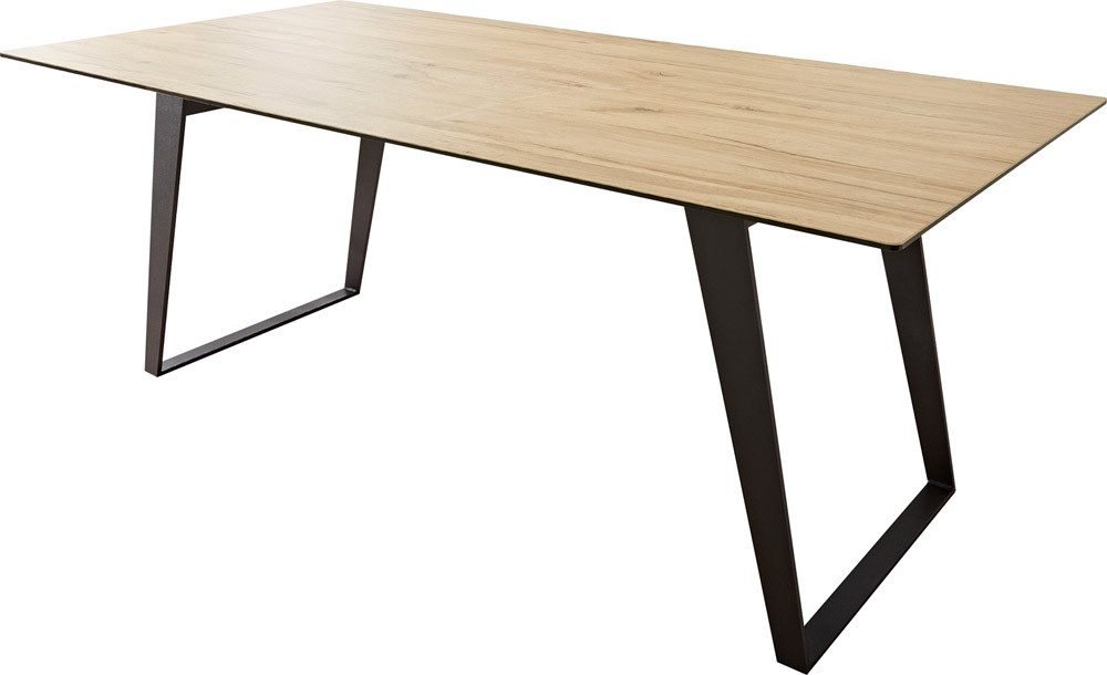 DELIFE Esstisch Edge, Keramik Laminam® Sabbia günstig online kaufen