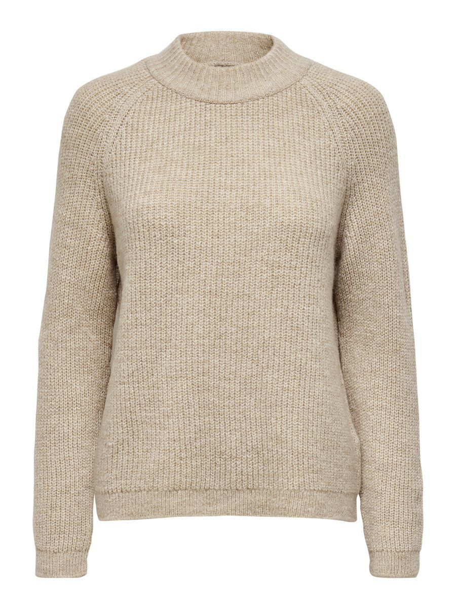 Only Jade Knit Pullover XL White Cap Gray / Detail W.Melange günstig online kaufen