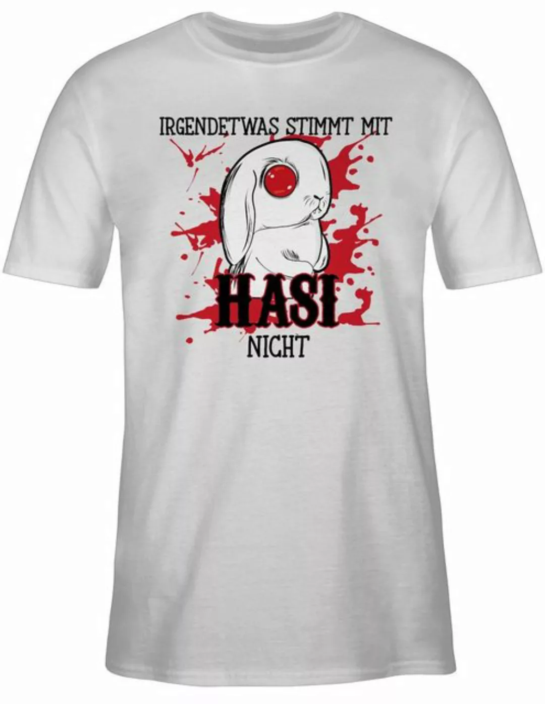 T-Shirt Irgendetwas stimmt mit Hasi nicht - Ostergeschenke - Herren Premium günstig online kaufen