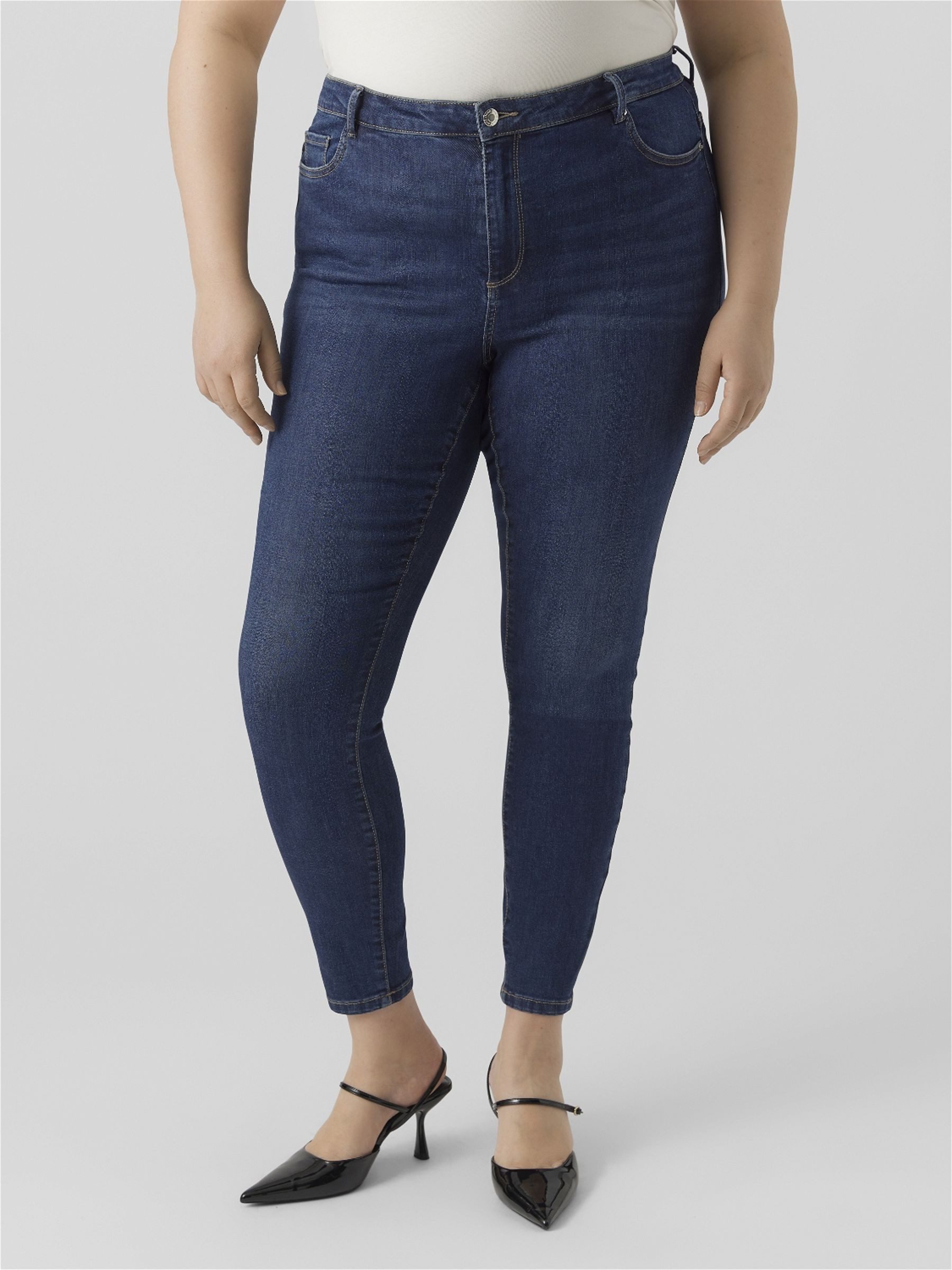 Vero Moda Curve Skinny-fit-Jeans VMPHIA HR günstig online kaufen