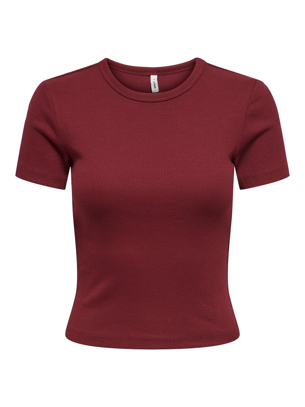 ONLY Kurzarmshirt "ONLVAL – Basic-Shirt mit Stretchkomfort für jeden Tag", günstig online kaufen