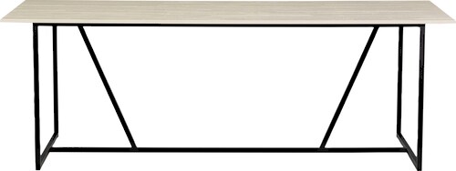 WOOOD Esstisch "Silas", rechteckige Form, Holz teilmassiv, H 75 cm x B 220 günstig online kaufen