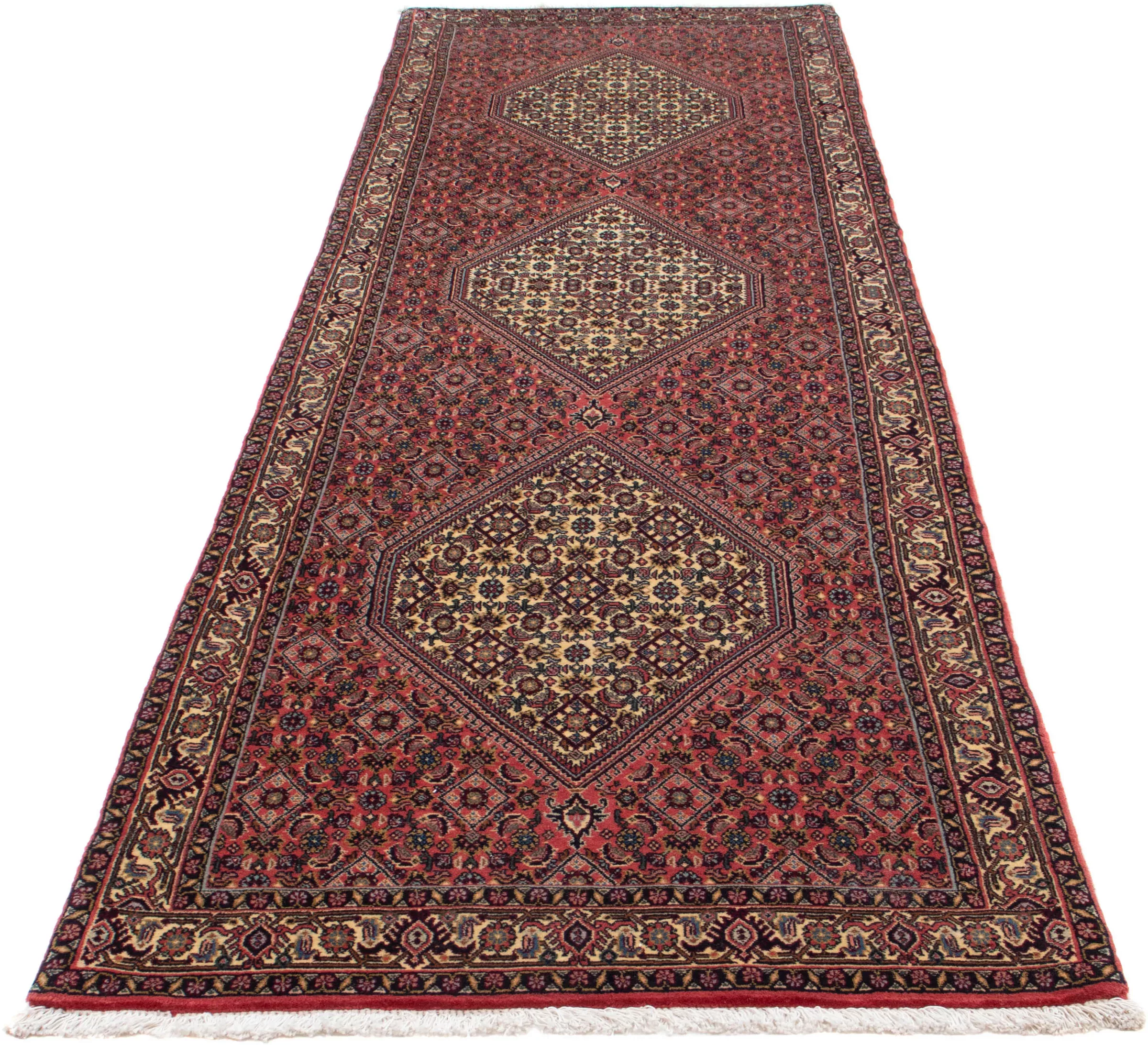 morgenland Orientteppich »Perser - Bidjar - 298 x 88 cm - dunkelrot«, recht günstig online kaufen