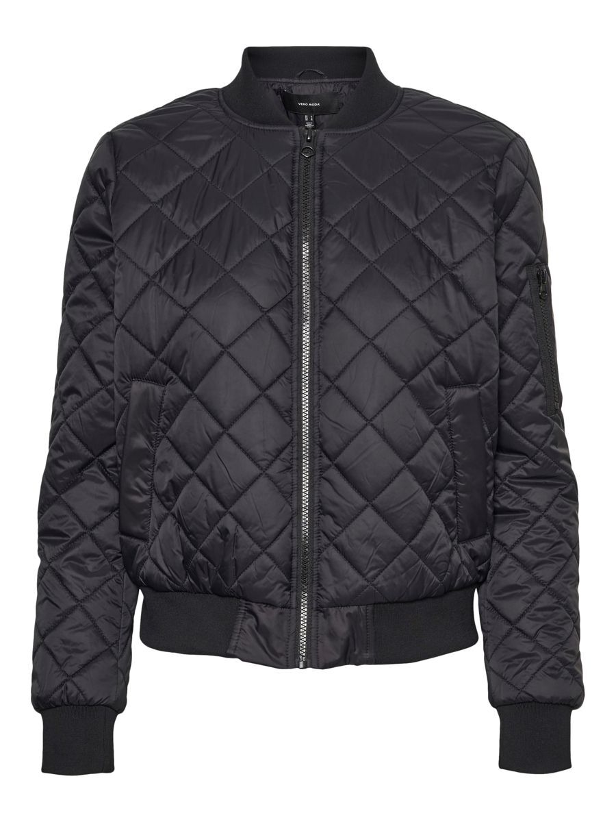 VERO MODA Kurze Blouson Jacke Damen Schwarz günstig online kaufen