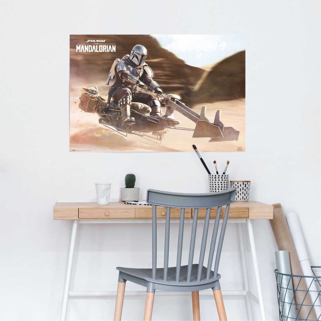 Reinders! Poster »The Mandalorian - Speederbike« günstig online kaufen