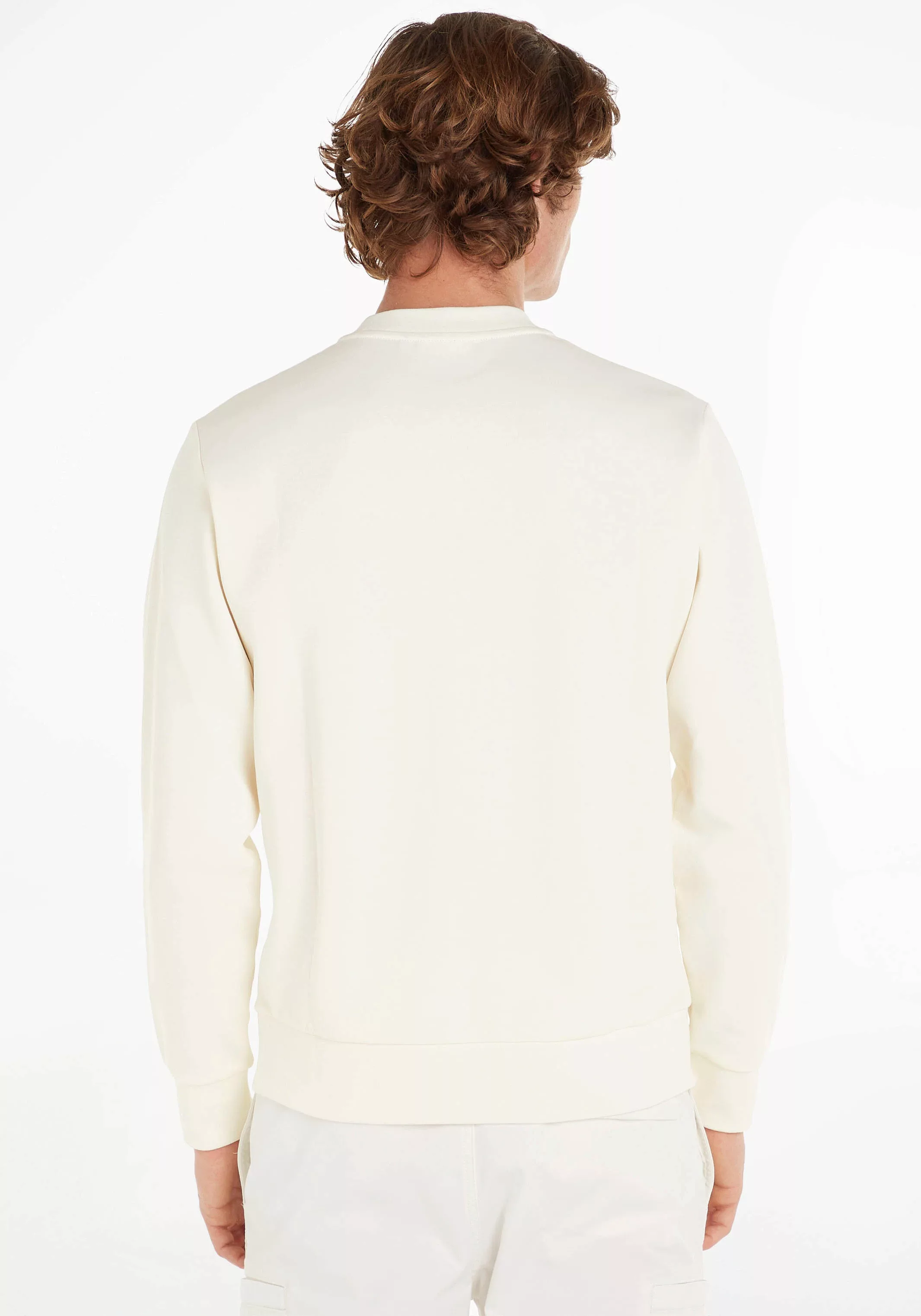 Calvin Klein Sweatshirt MICRO LOGO REPREVE SWEATSHIRT mit halsnahmen Rundha günstig online kaufen