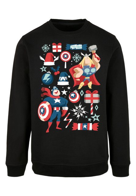 F4NT4STIC Kapuzenpullover Marvel Thor und Captain America christmas Print günstig online kaufen