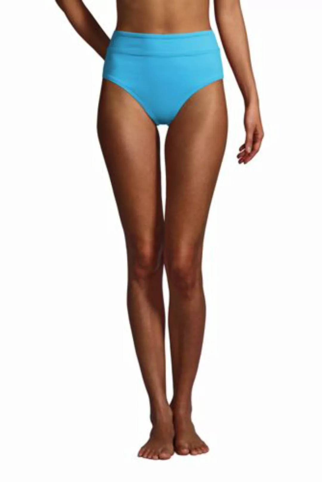 Control-Bikinihose High Waist CHLORRESISTENT, Damen, Größe: XS Normal, Blau günstig online kaufen