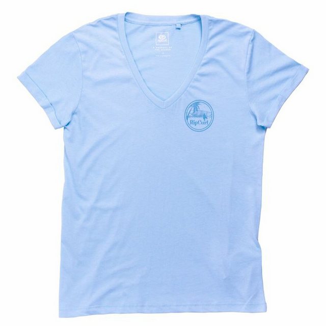 Rip Curl T-Shirt Damen Kurzarm-T-Shirt Rip Curl Re-entry Hellblau günstig online kaufen