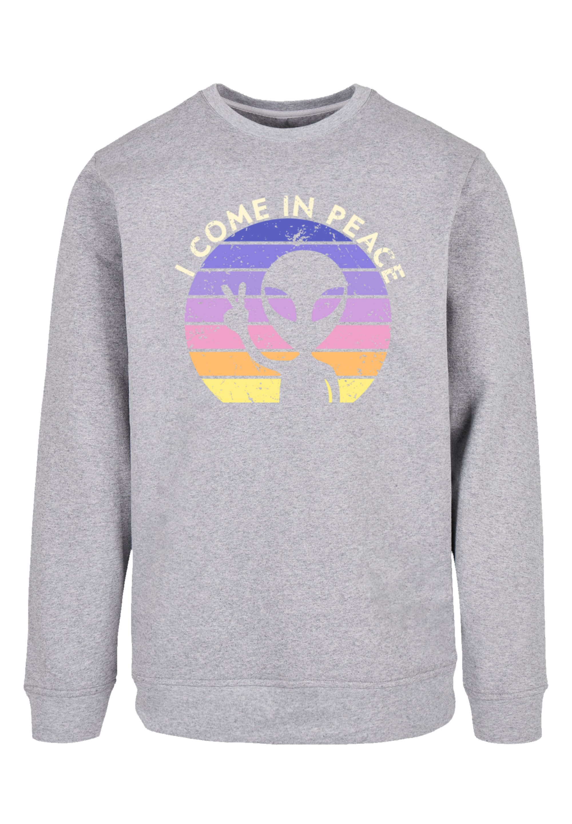 F4NT4STIC Sweatshirt "Alien Peace Sunset", Premium Qualität günstig online kaufen