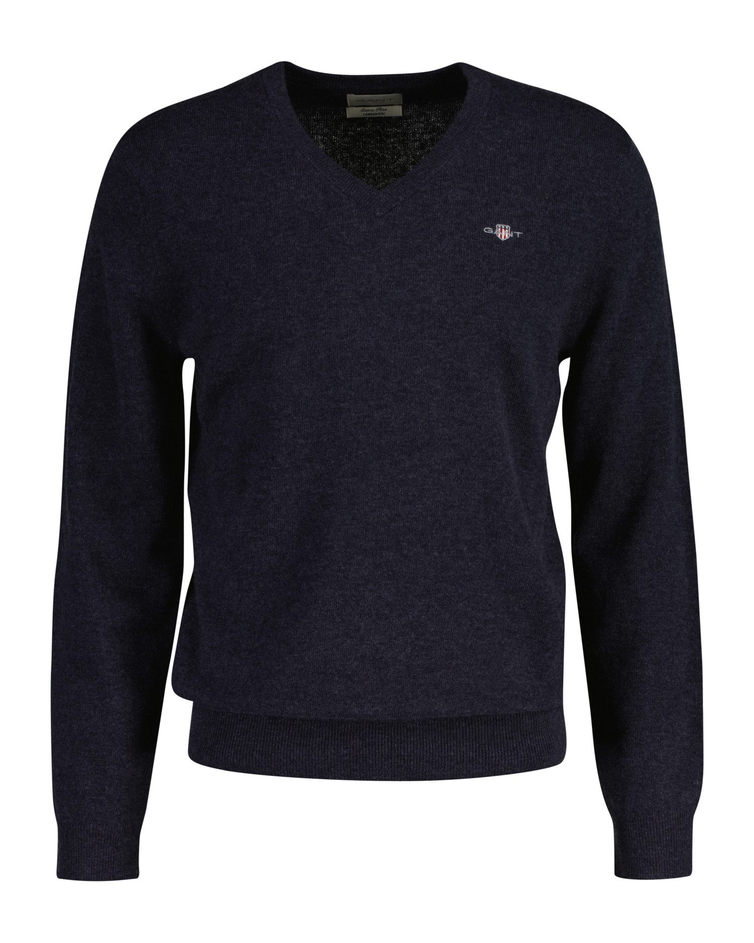 Gant V-Ausschnitt-Pullover EXTRAFINE LAMBSWOOL V-NECK mit günstig online kaufen