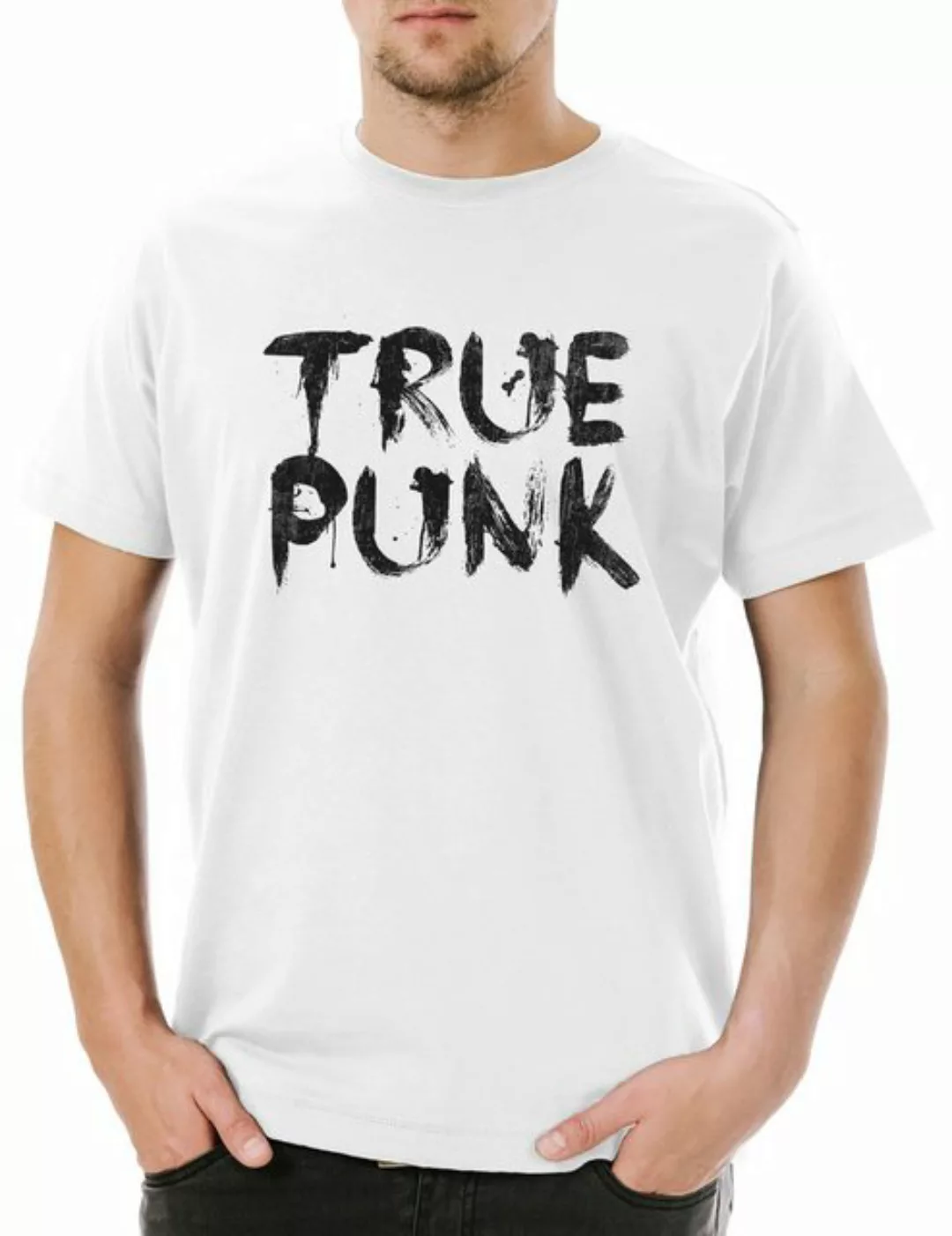 Urban Backwoods Print-Shirt True Punk Herren T-Shirt Anarchy Punks Not Sex günstig online kaufen