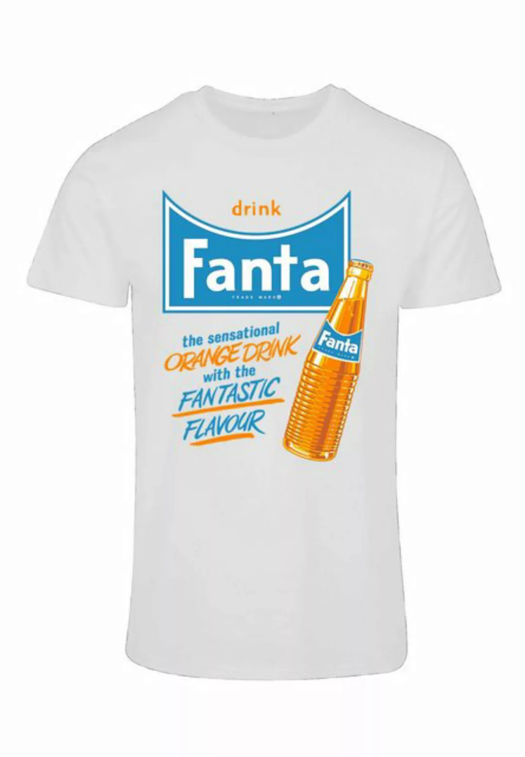 Merchcode T-Shirt Merchcode Herren Fanta Refreshing T-Shirt (1-tlg) günstig online kaufen