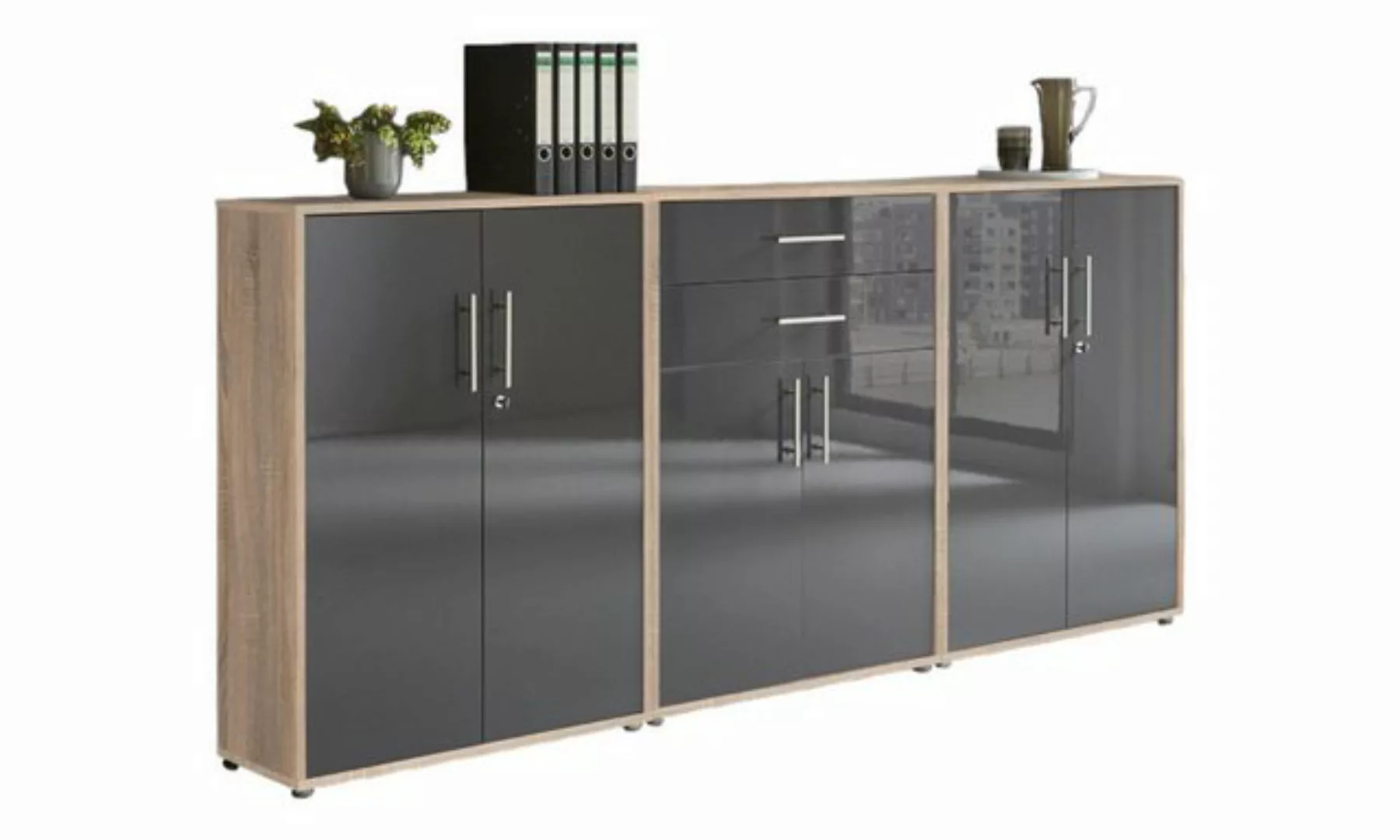 moebel-dich-auf Aktenschrank OFFICE EDITION (Set 15, abschließbar, Metallgr günstig online kaufen